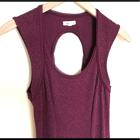 Urban Outfitters Sleeveless Maroon Dress Small STRETCHY - Picture 5 of 11